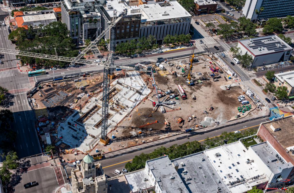 St. Petersburg’s Largest Concrete Pour - 400 Central Residences